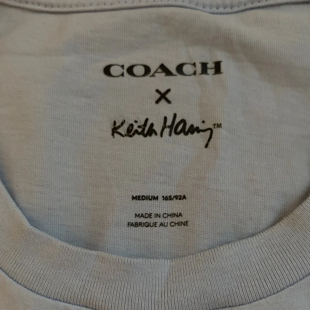 Coach white tee